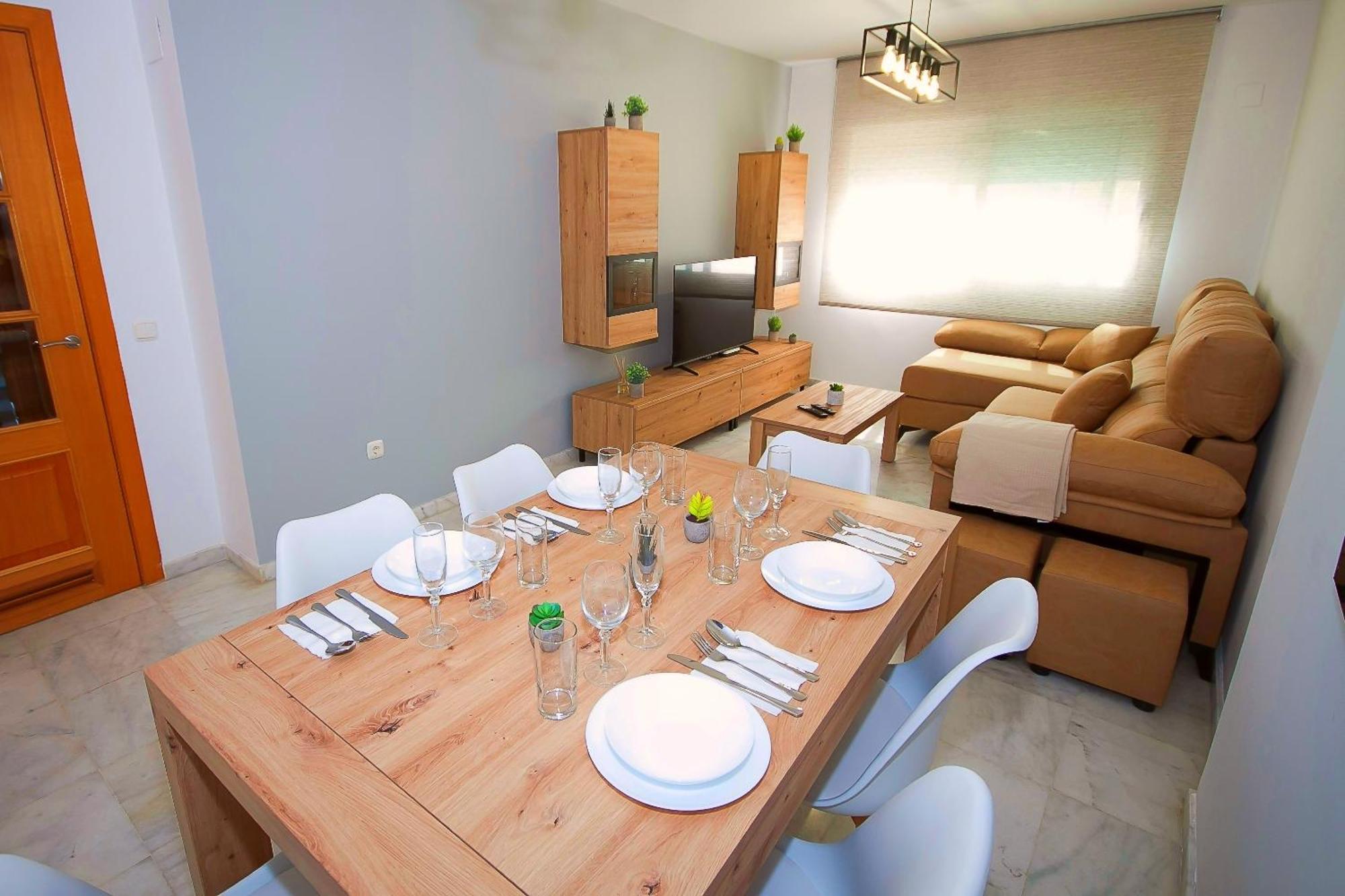 Ave Huelin 3Rooms Alojamiento Con Parking Y Ac Málaga Extérieur photo